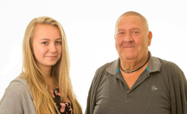 My grandad inspired me to become a carer says 19-year-old Chloe