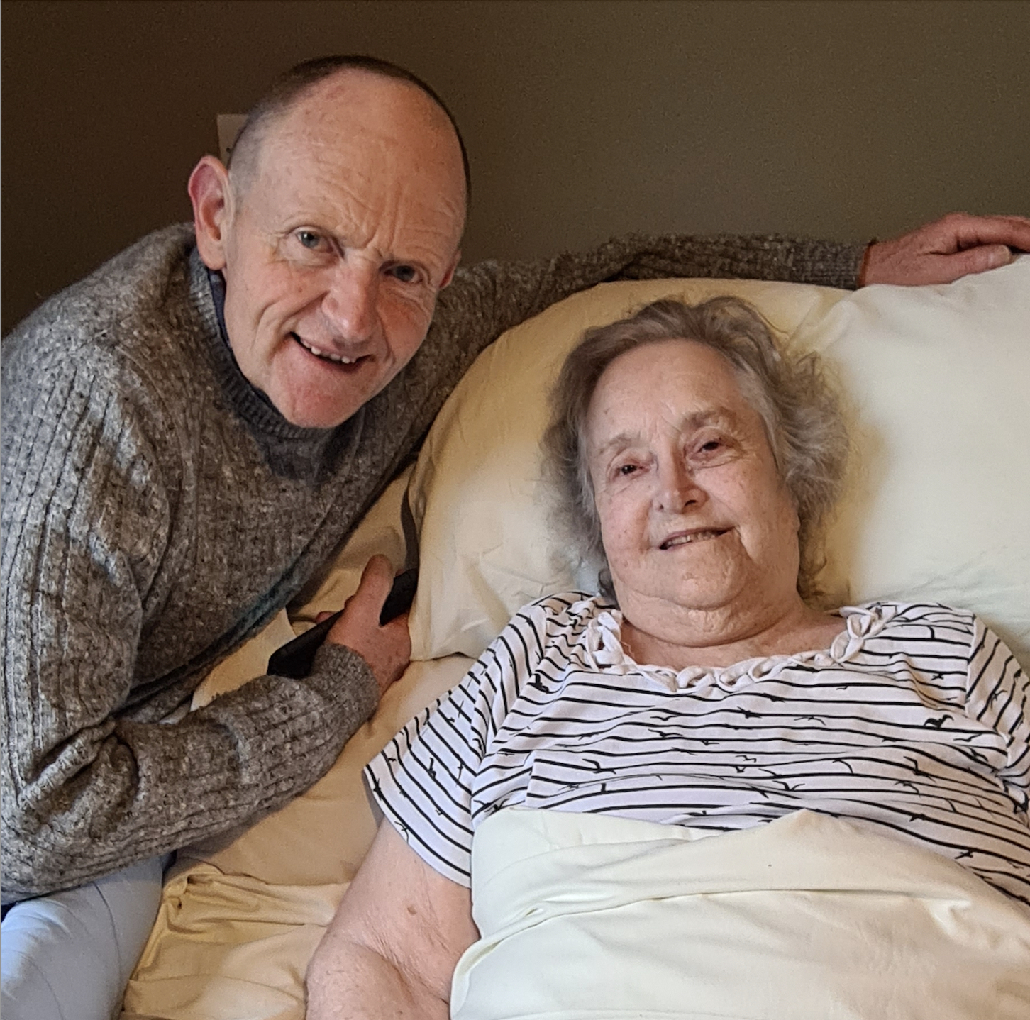 “It means a lot to know the Prince I met is now King” says care home resident, Gillyann, 86  